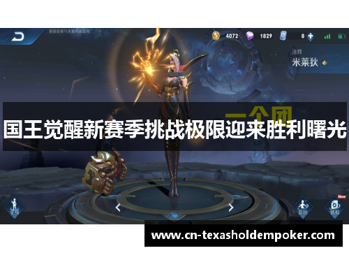 国王觉醒新赛季挑战极限迎来胜利曙光